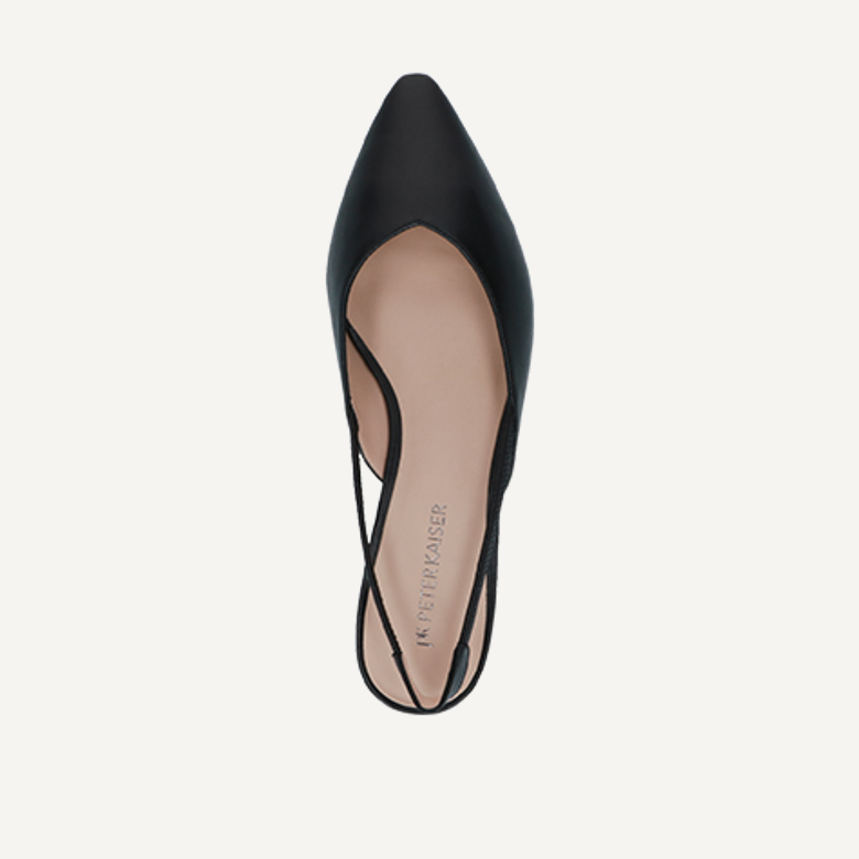 Peter Kaiser 79443 022 Peeptoes & Slingpumps in schwarz