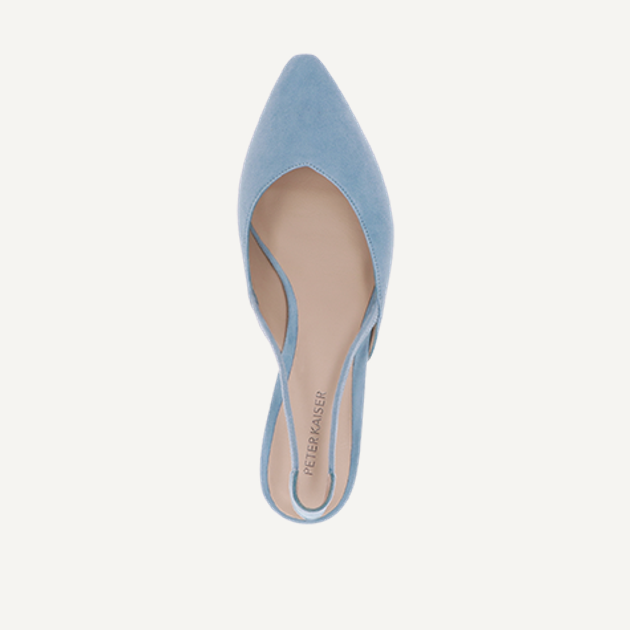 Peter Kaiser 79443 818 Peeptoes & Slingpumps in blau