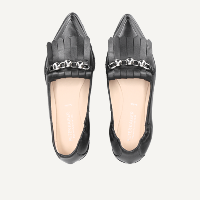 Peter Kaiser VELMA-PK Slipper & Mokassin in schwarz