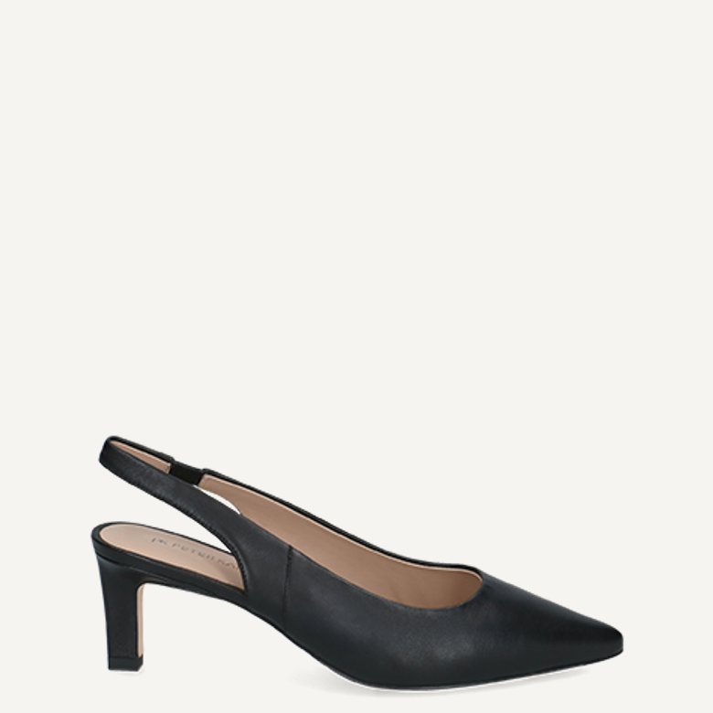 Peter Kaiser 79608 022 Peeptoes & Slingpumps in schwarz