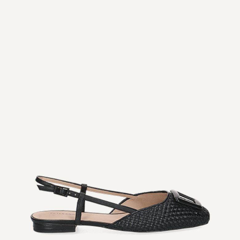 Peter Kaiser 79481 022 Peeptoes & Slingpumps in schwarz