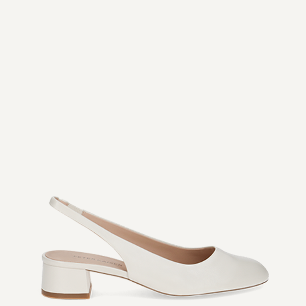 Peter Kaiser 79540 170 Peeptoes & Slingpumps in weiß