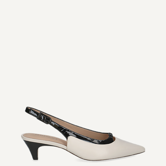 Peter Kaiser 79504 134 Peeptoes & Slingpumps in weiß