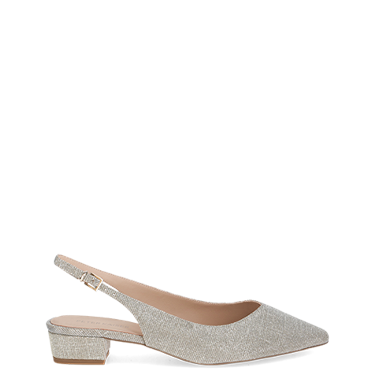 Peter Kaiser 79442 910 Peeptoes & Slingpumps in beige, metallik online ...