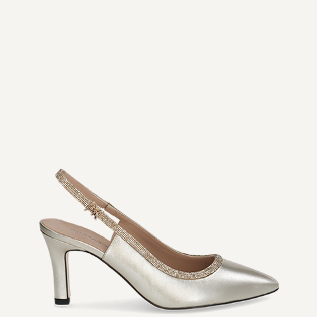 Peter Kaiser 79641 947 Peeptoes & Slingpumps in gold