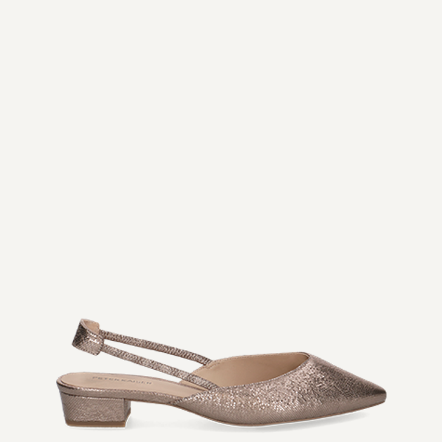 Peter Kaiser 79443 912 Peeptoes & Slingpumps in gold