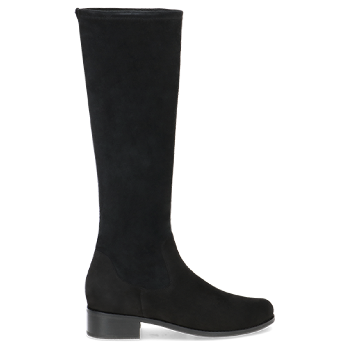 Stiefel Schwarz Stretch