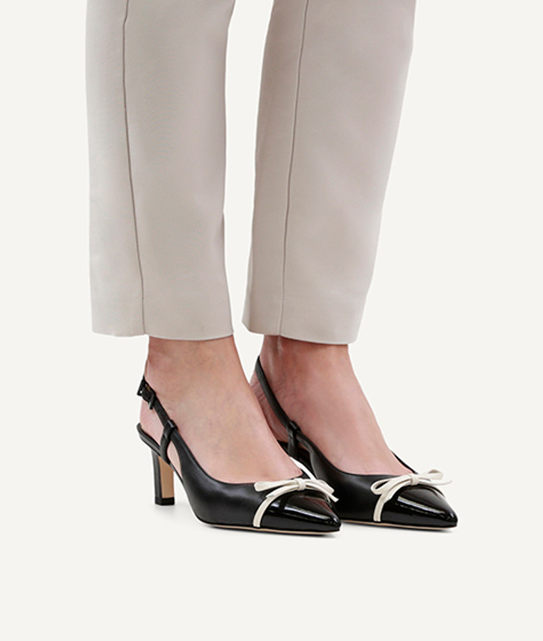 Peter Kaiser 79609 022 Peeptoes & Slingpumps in weiß