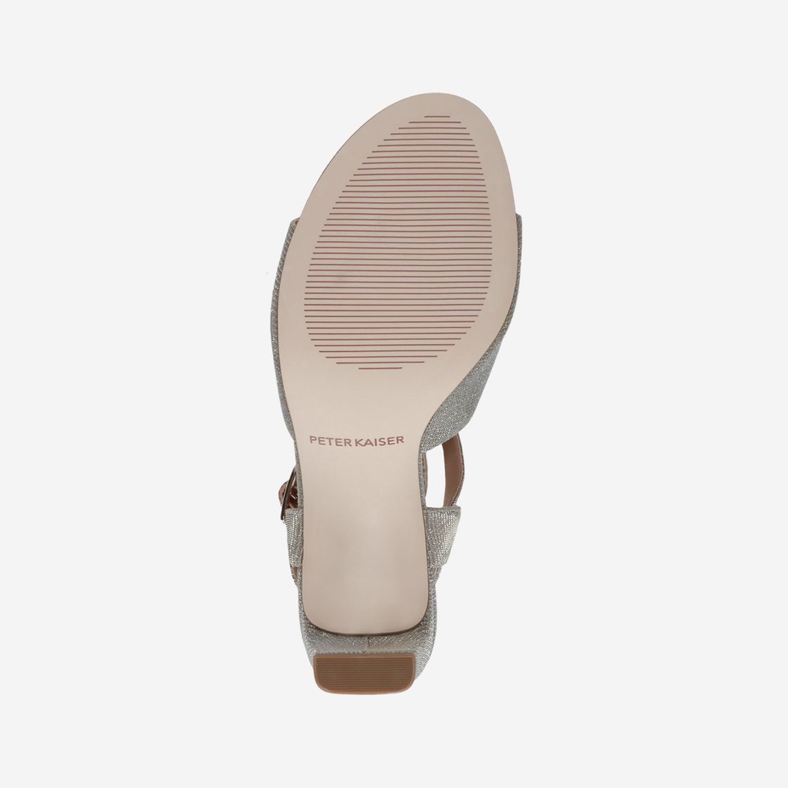 Peter Kaiser 78343 - Beige, metallik - Draufsicht